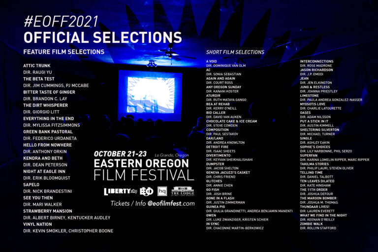 #EOFF2021 Official Selections List